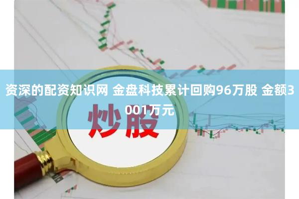 资深的配资知识网 金盘科技累计回购96万股 金额3001万元